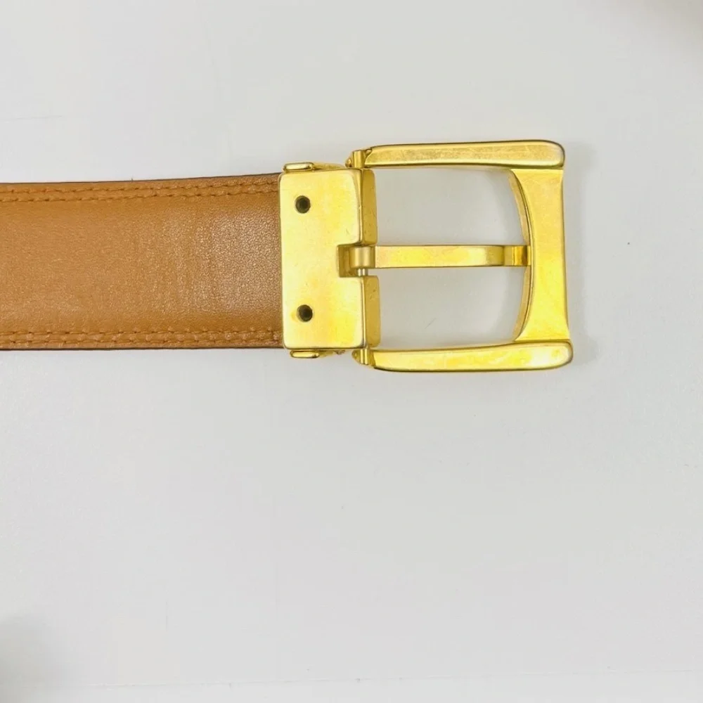 Belts di Piazza Stefano Brown Leather Belt Men’s Size 36